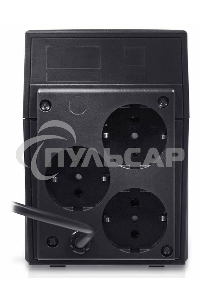 Источник бесперебойного питания Powercom Raptor RPT-1000A EURO 600Вт 1000ВА черный