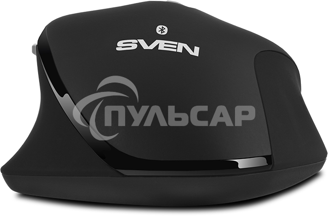 Мышь беспроводная SVEN RX-590SW черный, 1600 dpi, радиоканал, Bluetooth, USB, кнопки - 7