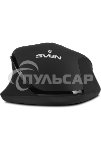 Мышь беспроводная SVEN RX-590SW черный, 1600 dpi, радиоканал, Bluetooth, USB, кнопки - 7