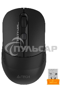 Мышь беспроводная A4Tech Fstyler FB10C черный, 2000 dpi, радиоканал, Bluetooth, USB, кнопки - 4