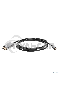 Кабель-адаптер VCOM USB Type-Cm --> DP1.4v (m) 8K@60Hz, 1,5 м, Alum Shell