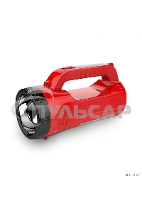 Прожектор поисковый с головным и боковым светом, с солнечной батареей, индикатор зарядки, выносное зарядное устройство и наплечный ремень в комплекте