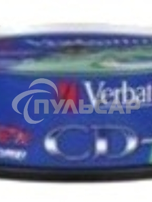 Диск CD-R Verbatim 700Mb 52x Cake Box (25шт) (43432)