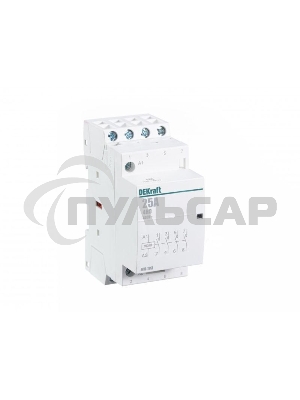 Контактор модульный МК-103 4НО 25А 230В DEKraft 18067DEK