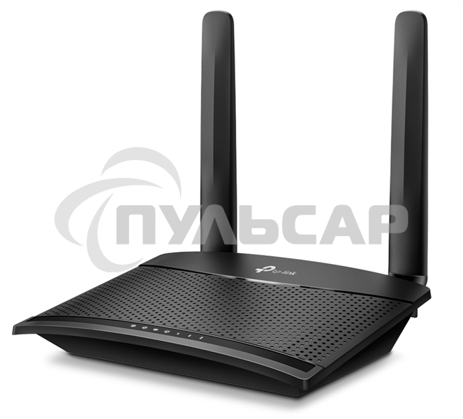 Роутер беспроводной TP-Link TL-MR100 N300 10/100BASE-TX/4G(3G) cat.4 черный