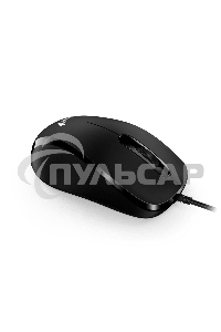 Мышь проводная Genius DX-101 черный, 1200 dpi, USB, кнопки - 3