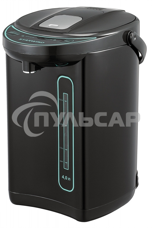 Термопот Starwind STP4181 4л. 750Вт темно-серый/бирюзовый