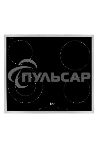 Встраиваемая электрическая варочная поверхность Beko HIC 64402 X, черный