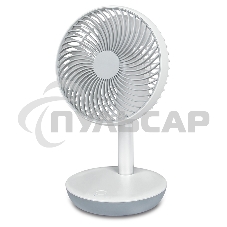 Вентилятор настольный DUX 60-0214 USB, белый, 6 Вт