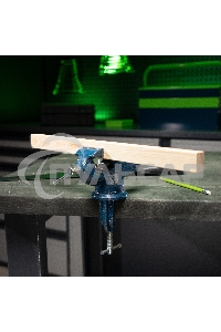 Тиски слесарные, настольные, поворотные, ширина рабочих губок 50 мм, наковальня Сибртех