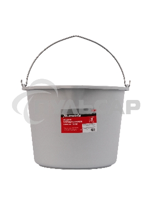 Ведро строительное Matrix пластмассовое 20л усиленное 81439