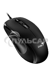 Мышь проводная Genius DX-101 черный, 1200 dpi, USB, кнопки - 3