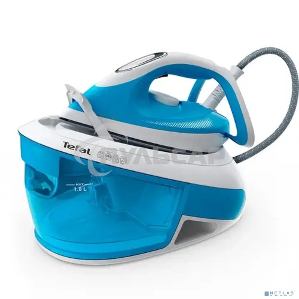 Парогенератор Tefal SV8002E0, голубой / белый