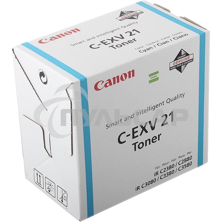 Картридж лазерный Canon C-EXV21 0453B002 голубой (14000 стр.) для Canon IRC2880/3380/3880