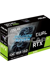 Видеокарта Asus DUAL-RTX 3060-O12G-V2 LHR NVIDIA GeForce RTX 3060 12288Mb 192 GDDR6 1837/15000/HDMIx1/DPx3/HDCP Ret