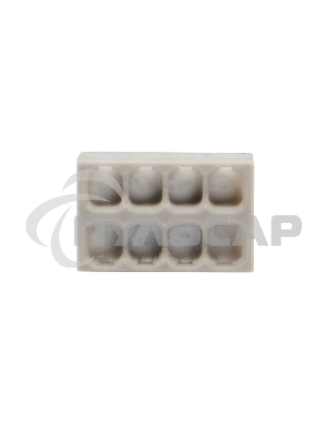 Экспресс-клемма с пастой Rexant СМК 2273-248, 8-проводная 0.5-2.5 мм², прозрачная (50 шт./уп.)