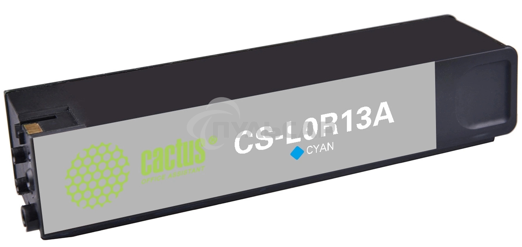 Картридж струйный Cactus CS-L0R13A (981C) голубой (240 мл) для HP PageWide Enterprise Color 556dn/556xh/Flow MFP586z