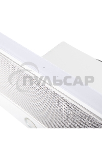 Вытяжка встраиваемая Maunfeld Ouse Touch Glass 60 белый, 60 см, 750 куб. м/ч, 48 дБ