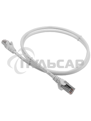 Патч-корд LANMASTER LSZH FTP кат.5e, 1.0 м, белый