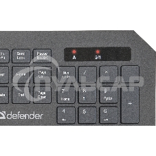 Комплект клавиатура + мышь Defender Berkeley C-925 Nano B черный