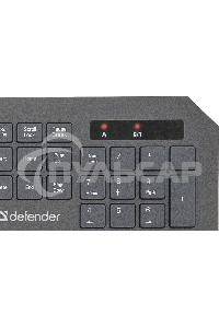 Комплект клавиатура + мышь Defender Berkeley C-925 Nano B черный