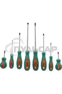 Набор отверток, 8 шт, CrV, тканевый кейс, Sturm!