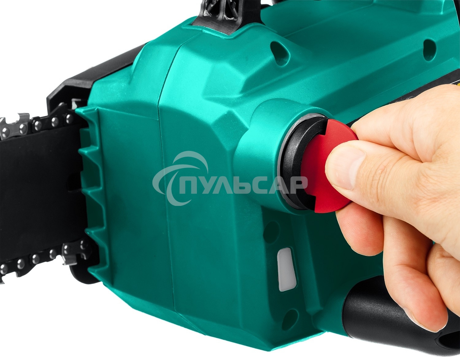 Пила цепная ЗУБР 36В бесщеточная, 2х18В АКБ (4А·ч). ПЦЛ-3635-42