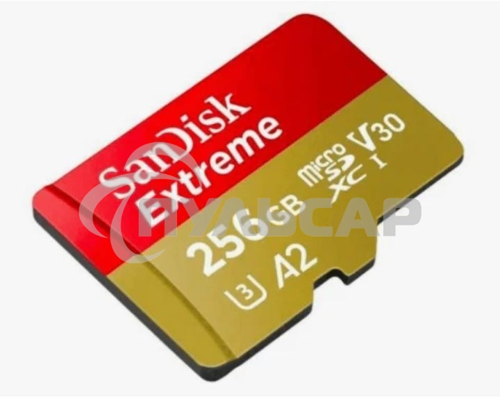 Флеш карта microSD 256GB SanDisk microSDXC Class 10 UHS-I A2 C10 V30 U3 Extreme 190MB/s