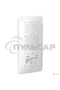 Устройство переговорное (Домофон) BLANCA настен. монтаж 4.5В бел. SchE BLNDA000011