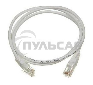 Патч-корд Lanmaster UTP TWT-45-45-1.0-WH вилка RJ-45-вилка RJ-45 кат.5е 1м белый ПВХ