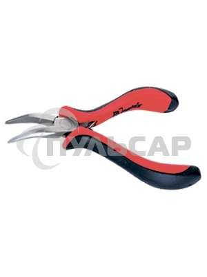 Утконосы Matrix длинногубцы black nickel 200мм изогнутые двухкомпонентные рукоятки