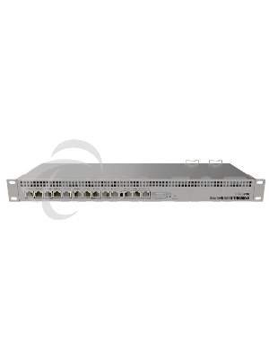 Маршрутизатор MikroTik RB1100AHx4 with Annapurna Alpine AL21400 Cortex A15 CPU (4-cores, 1.4GHz per core), 1Gb RAM, 13xGbit LAN, RouterOS L6, 1U rackmount case, Dual PSU