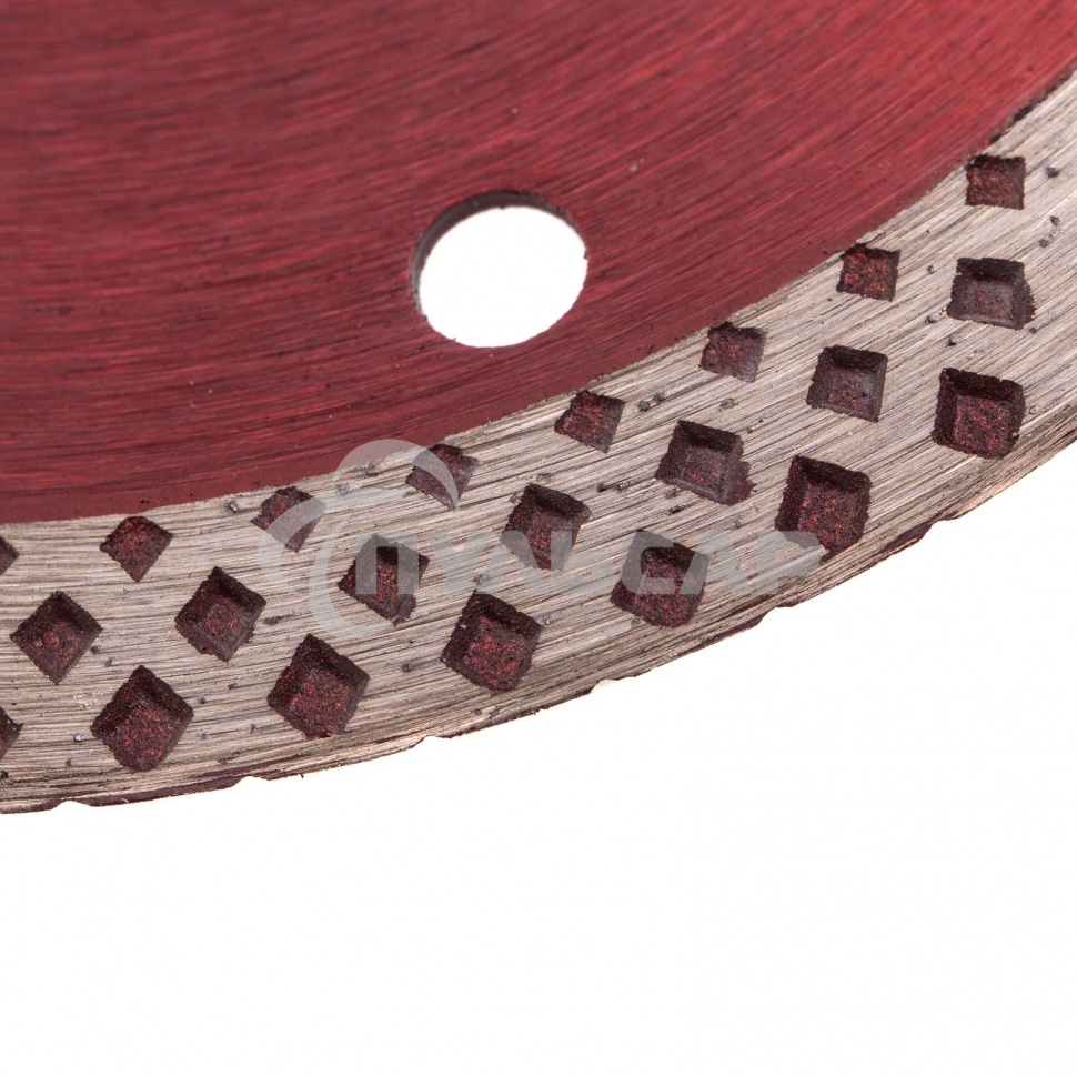 Диск алмазный отрезной Matrix сплошной, 230 х 22,2 мм, сухое/мокрое резание