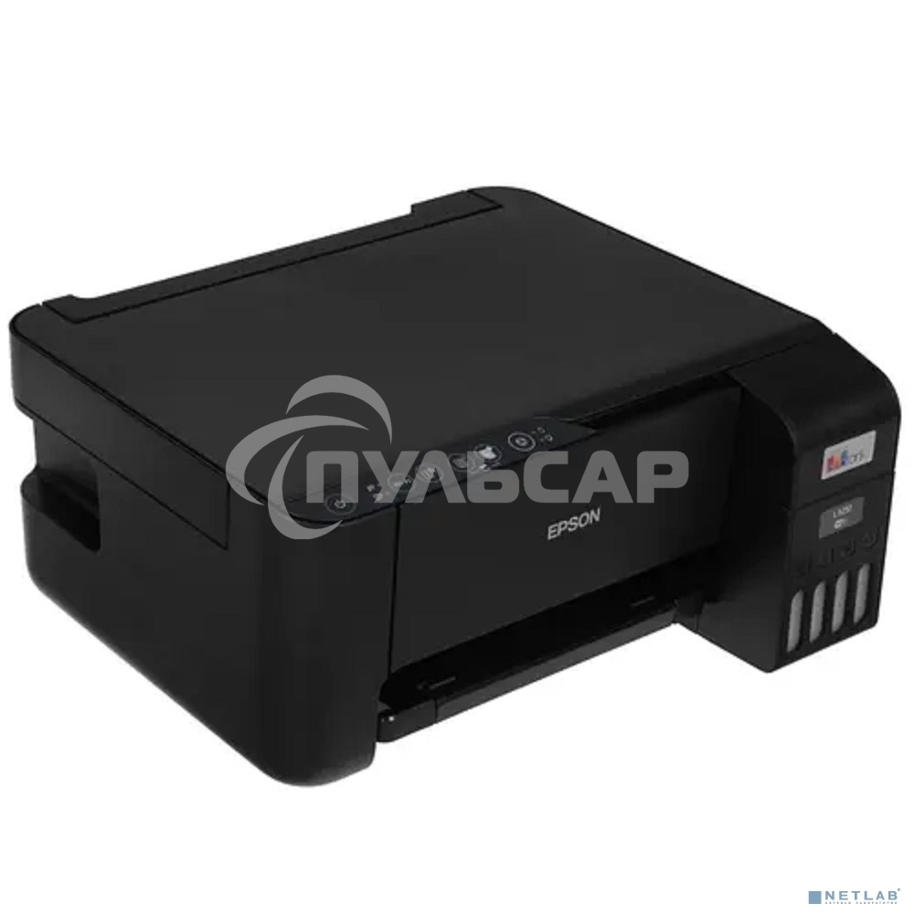 МФУ струйное Epson EcoTank L3251 (C11CJ67419/C11CJ67302/C11CJ67518), A4, цветное, печ. до 33 стр/мин. (ч/б) до 15 стр/мин. (цвет), скан. до 5 стр/мин., 5760 x 1440 dpi (печать) 1200x2400dpi (скан.), USB, Wi-Fi