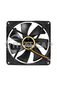 Вентилятор для корпуса ExeGate ExtraPower EP14025B3P черный, 140 мм, 1600 об/мин, 31 дБ, 3 pin