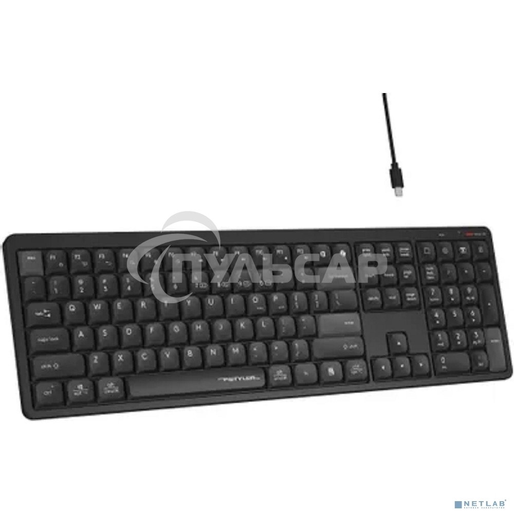 Клавиатура беспроводная A4Tech Fstyler FBX55C черный USB BT/Radio slim Multimedia (FBX55C)