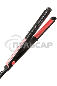 Щипцы Supra HSS-1231G макс.темп.:200С покрытие:керамическое черный/розовый