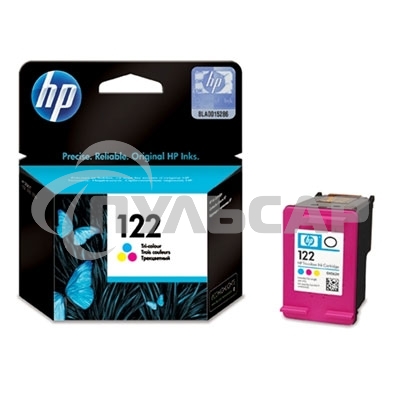 Картридж струйный HP 122 CH562HE многоцветный для HP DJ 1050A/2050A/3000 (100стр.)