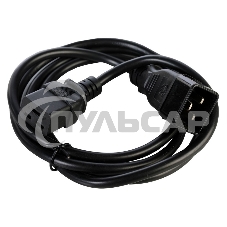 Шнур питания Rem R-16-CORD-C19-S-1.8 C19-Schuko проводник.:3x1.5мм2 1.8м 250В 16А (упак.:1шт) черный