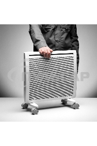 Конвектор гибридный Denzel HybridX-1000 белый, 1000 Вт, 20 м2, термостат, дисплей