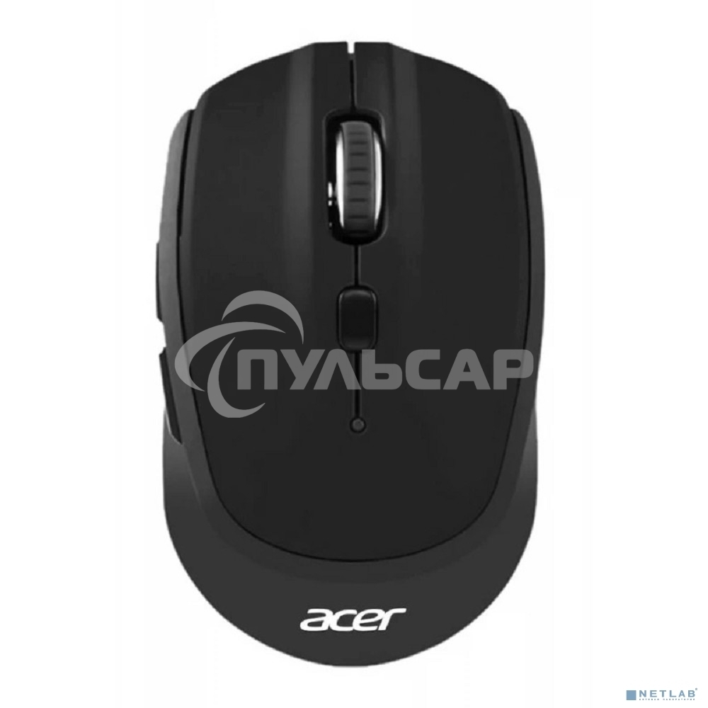 Мышь беспроводная Acer OMR050 черный, 1600 dpi, радиоканал, Bluetooth, USB, кнопки - 6