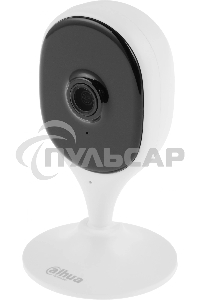 Компактная IP-видеокамера DAHUA DH-IPC-C5AP-0280B с Wi-Fi 2.4ГГц 5Мп, 1/3.2” CMOS, объектив 2.8мм, обнаружение людей, ИК 10м, микрофон, динамик