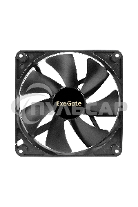 Вентилятор для корпуса ExeGate ExtraPower EP14025B3P черный, 140 мм, 1600 об/мин, 31 дБ, 3 pin