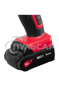 Дрель-шуруповерт MTX MCDL-12-02, Аккумуляторная, 12В, 2 АКБ, Кейс