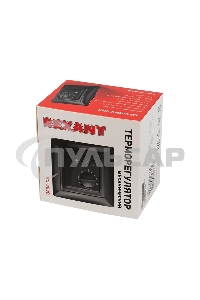 Терморегулятор механический RX-308B черный (совместим с Legrand серии Valena) Rexant