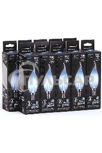 Лампа светодиодная Filament Свеча на ветру E14 9Вт 4100К Gauss 104801209