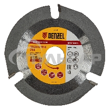 Диск пильный для УШМ, Мультирез, 125 х 22,2 мм Denzel