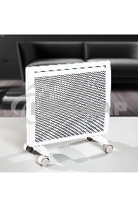 Конвектор гибридный Denzel HybridX-1000 белый, 1000 Вт, 20 м2, термостат, дисплей