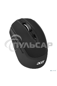 Мышь беспроводная Acer OMR050 черный, 1600 dpi, радиоканал, Bluetooth, USB, кнопки - 6