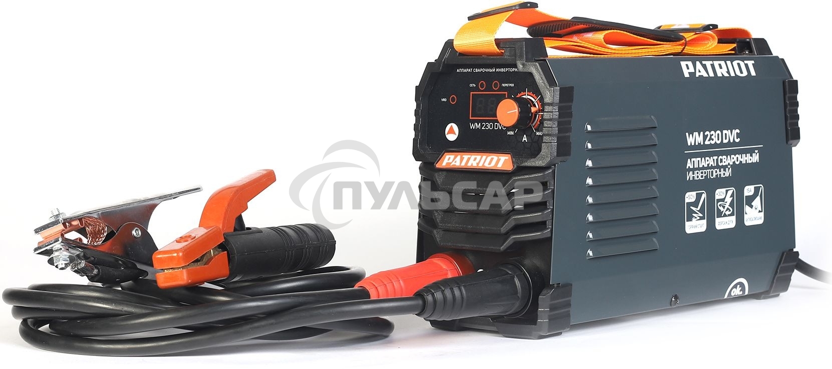 Сварочный аппарат Patriot WM230DVC инвертор ММА 10.7кВт (кейс в комплекте)
